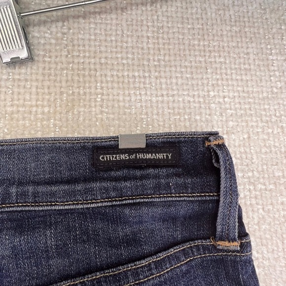 Citizens of Humanity Jeans Womens Denim Blue Straight Leg‎ Size 26 - Picture 12 of 15